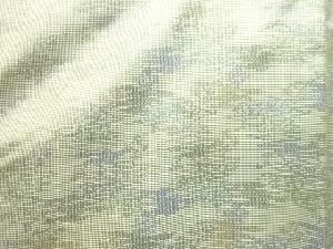 アンティーク　風景模様織出し本場大島紬着物